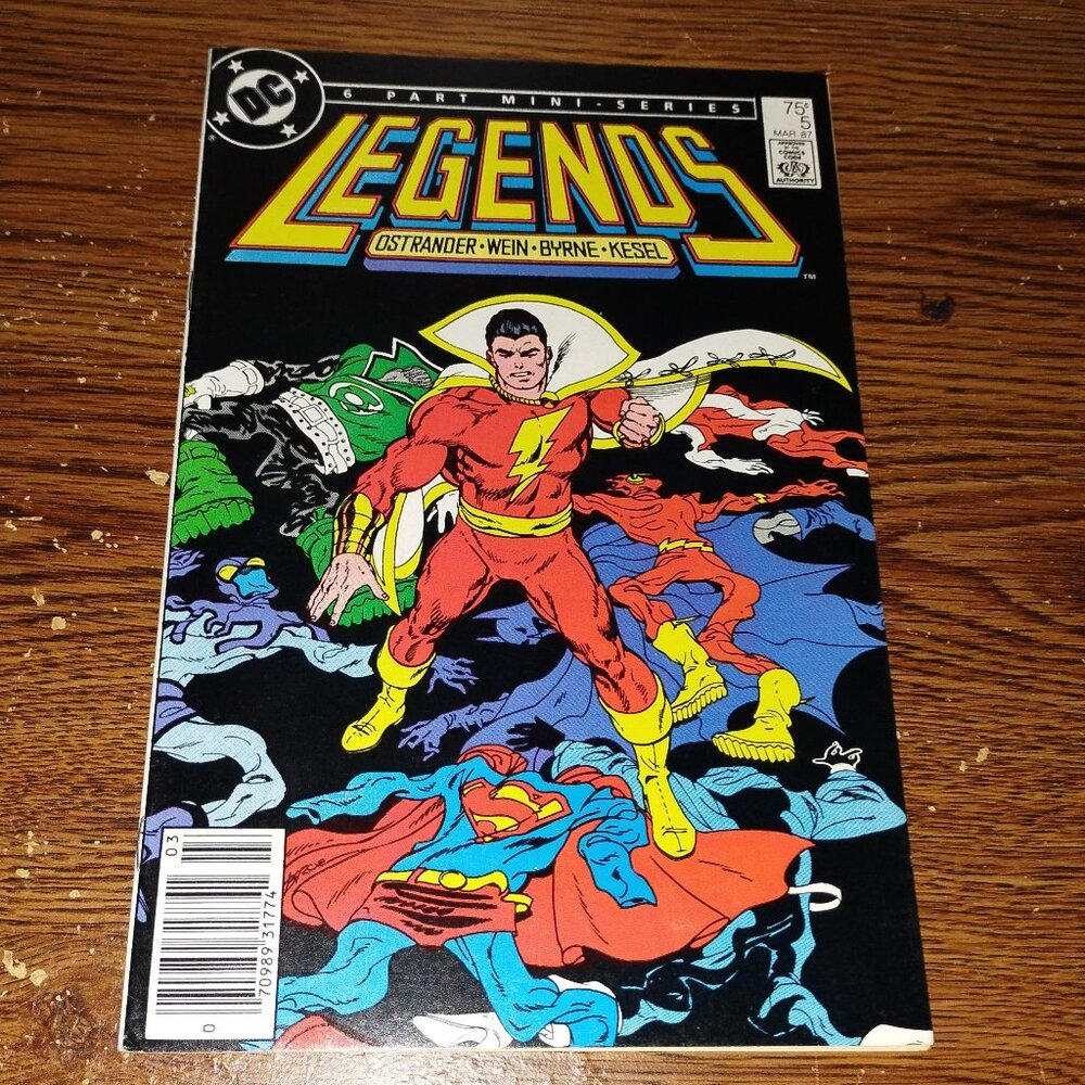 Legends #5 (DC comics, 1987) (from the 6 part mini-series)